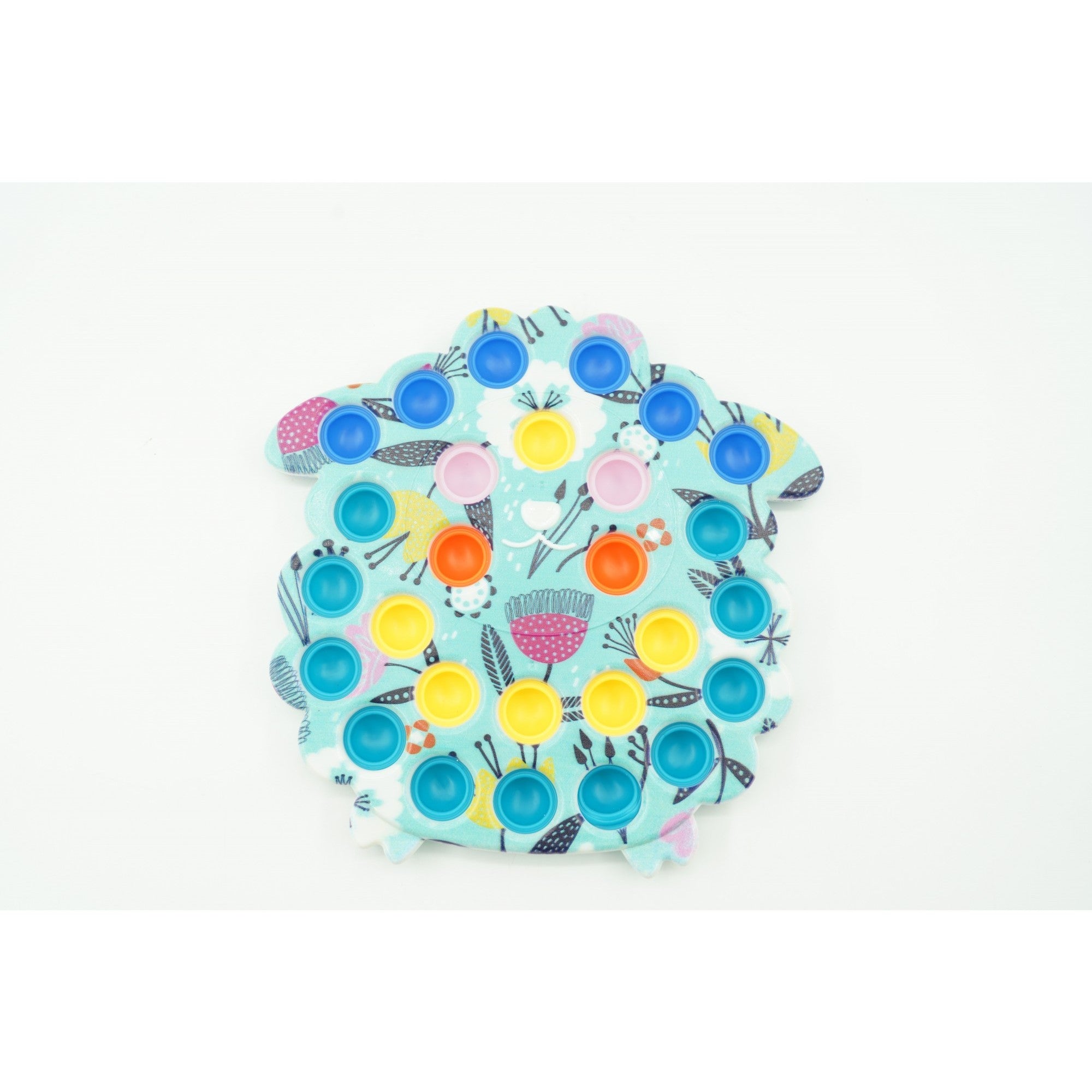 Jucarie senzoriala antistres, Simple Dimple, Oaie, Multicolor, V3-2