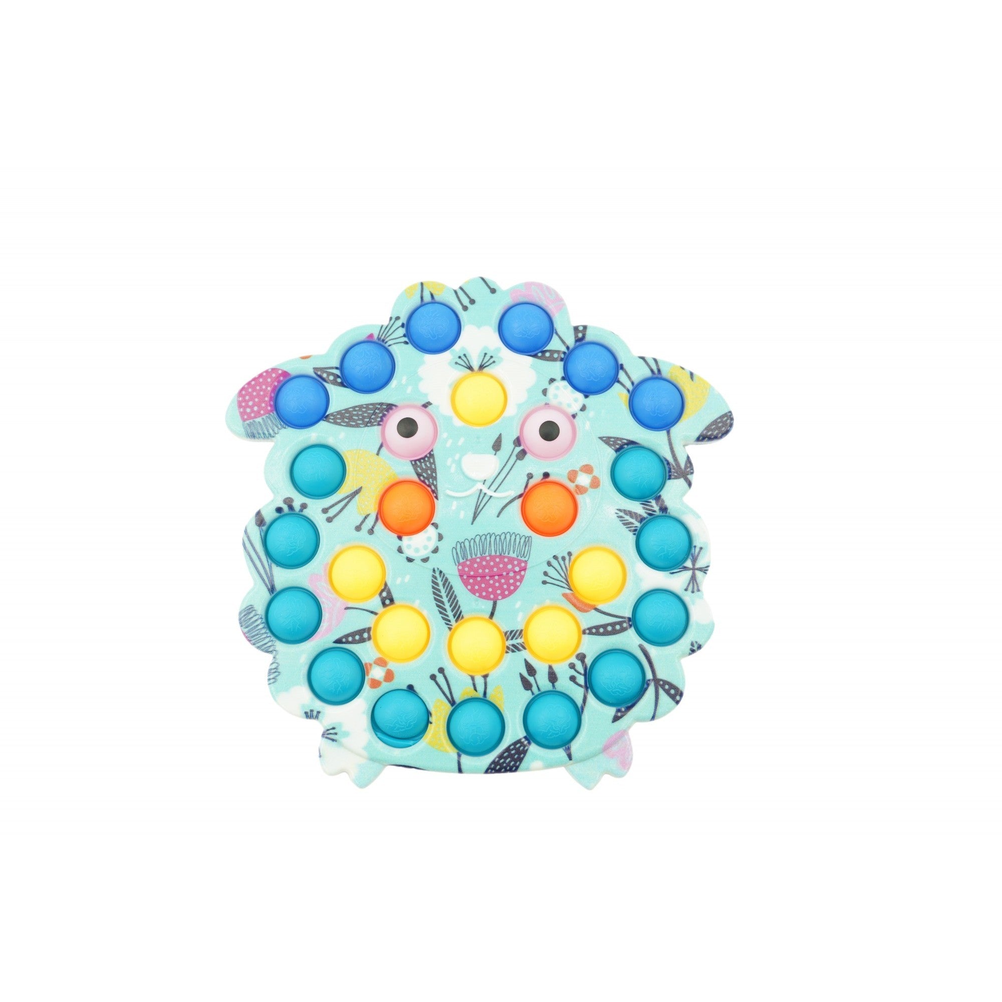 Jucarie senzoriala antistres, Simple Dimple, Oaie, Multicolor, V3-0