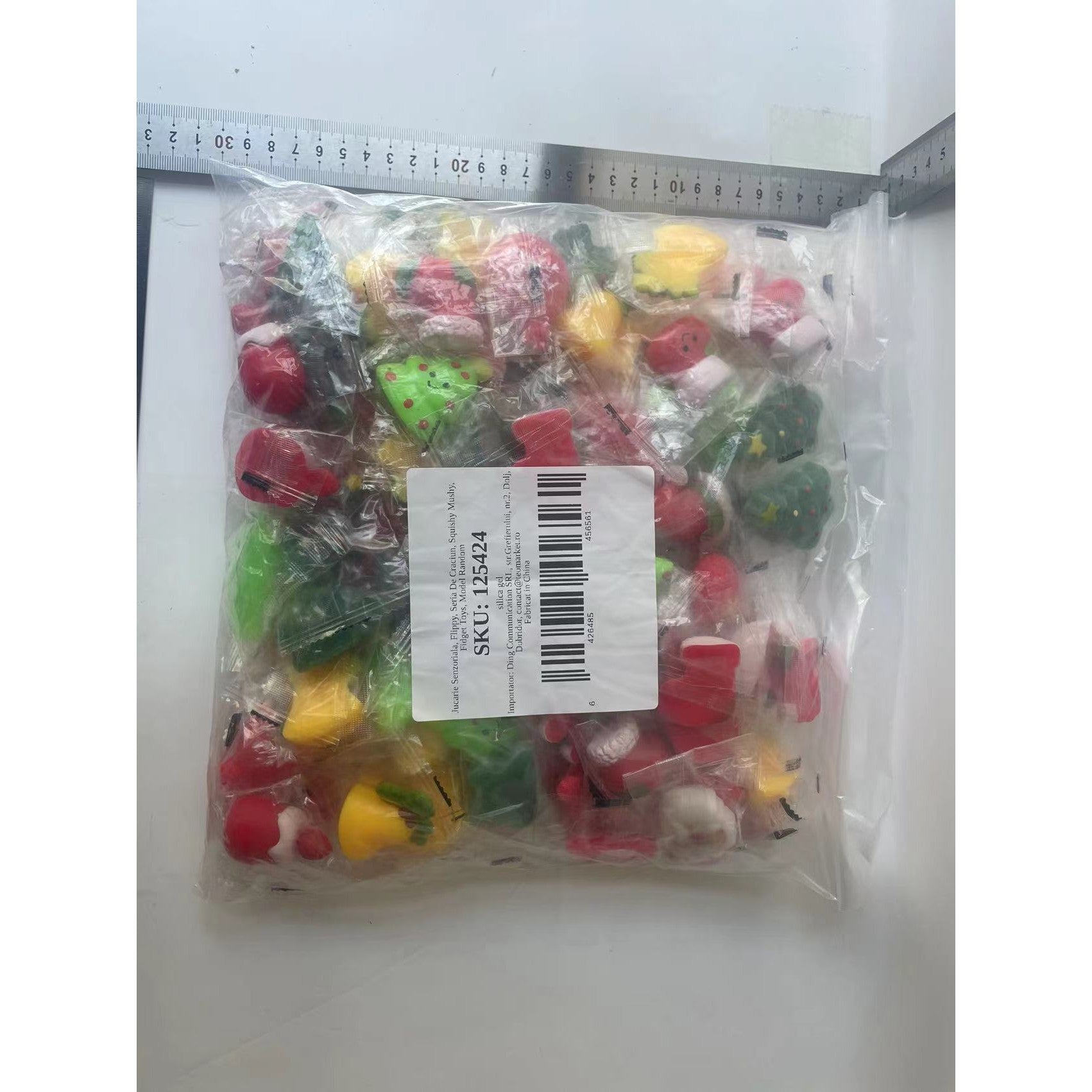 Jucarie Senzoriala, Flippy, Seria De Craciun, Squishy Mushy, Fidget Toys, Model Random-1