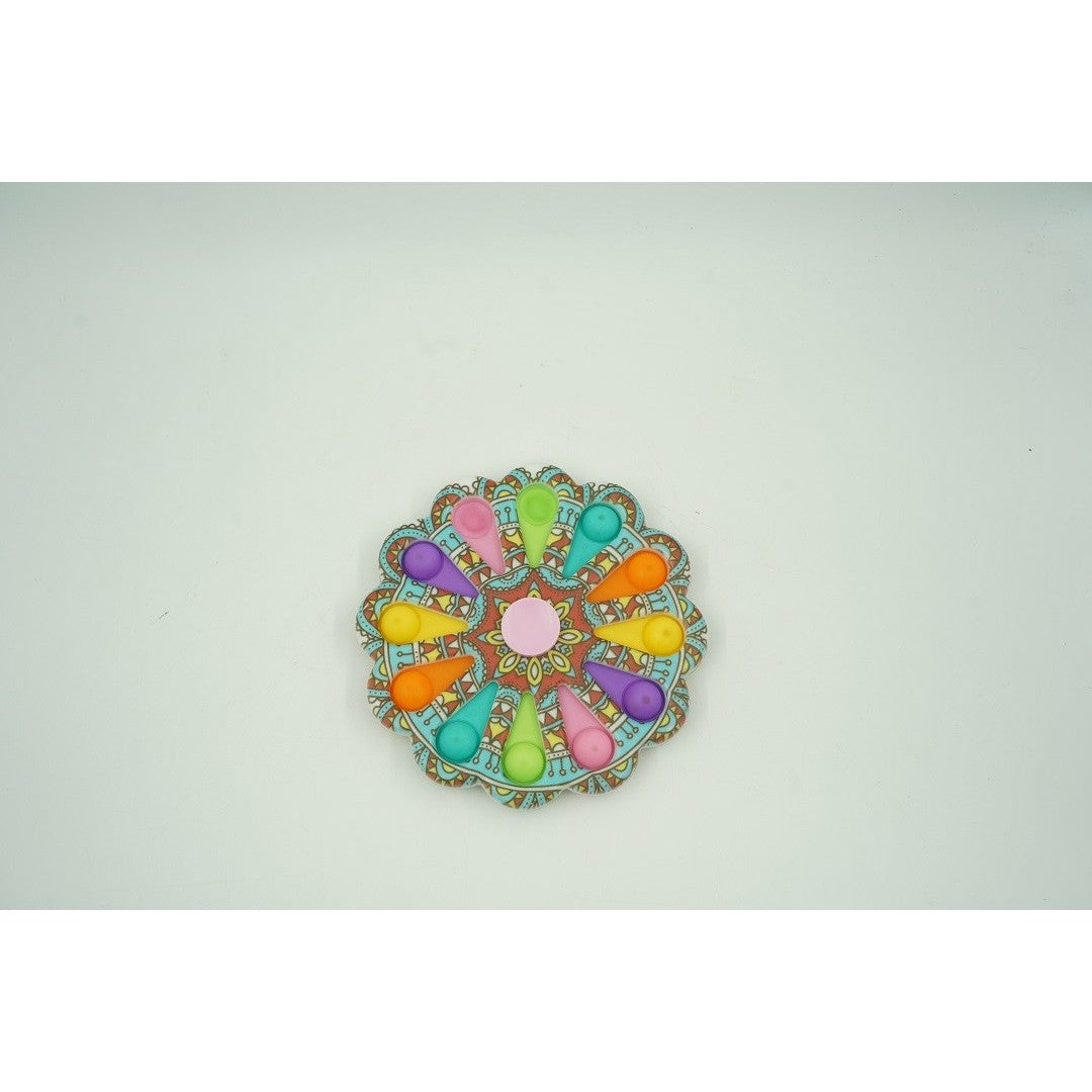 Jucarie Senzoriala Flippy - Simple Dimple, Antistres, Multicolor, model 3-1