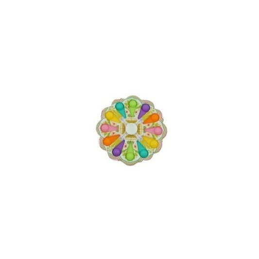 Jucarie Senzoriala Flippy - Simple Dimple, Antistres, Multicolor, model 4-0