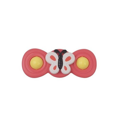Jucarie Spinner pentru copii cu 2 laturi, Spinimals Fluture, Roz-2