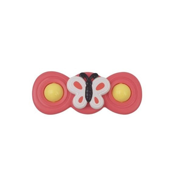 Jucarie Spinner pentru copii cu 2 laturi, Spinimals Fluture, Roz-2