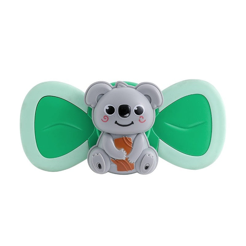 Jucarie Spinner pentru copii cu 2 laturi, Spinimals Premium Koala, Verde-4