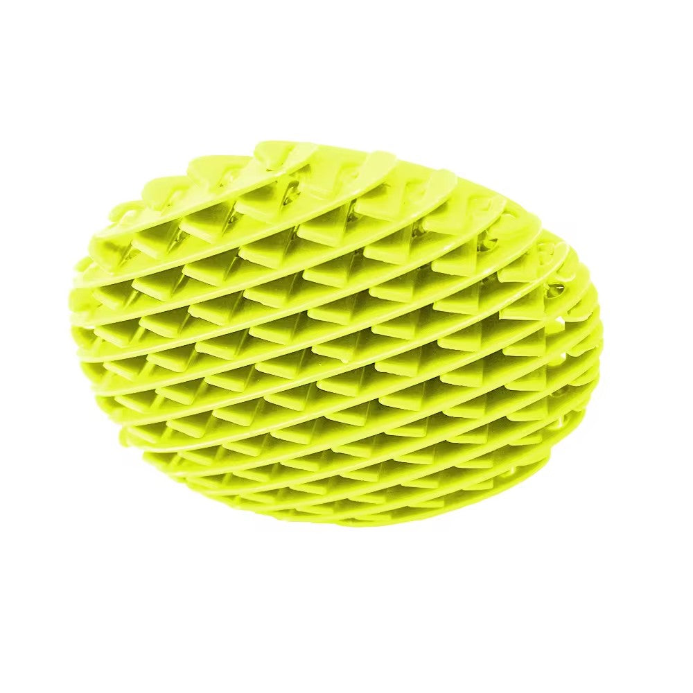 Jucarie Worm Fidget de Decompresie, Flippy, Anti Stres, Dimensiune Compacta 10 cm, Dimensiune Extinsa 24.5 cm, Galben-2