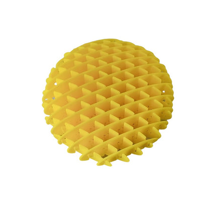Jucarie Worm Fidget de Decompresie, Flippy, Anti Stres, Dimensiune Compacta 10 cm, Dimensiune Extinsa 24.5 cm, Galben-3
