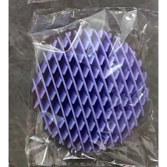 Jucarie Worm Fidget de Decompresie, Flippy, Anti Stres, Dimensiune Compacta 10 cm, Dimensiune Extinsa 24.5 cm, Mov-1