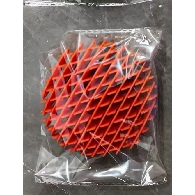 Jucarie Worm Fidget de Decompresie, Flippy, Anti Stres, Dimensiune Compacta 10 cm, Dimensiune Extinsa 24.5 cm, Portocaliu-1