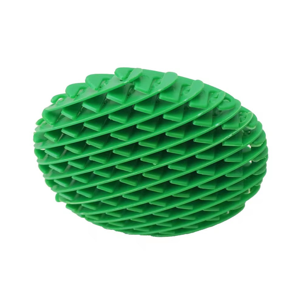 Jucarie Worm Fidget de Decompresie, Flippy, Anti Stres, Dimensiune Compacta 10 cm, Dimensiune Extinsa 24.5 cm, Verde-5