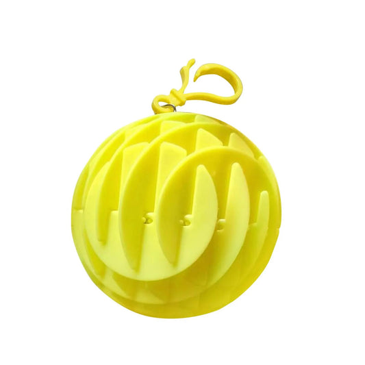 Jucarie Worm Fidget de Decompresie, Flippy, Anti Stres, Dimensiune Compacta 6 cm, Dimensiune Extinsa 15.5 cm, Galben-0