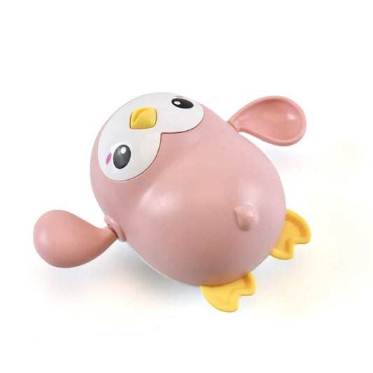 Jucarii de baie pentru copii, Flippy, pinguinul roz-0