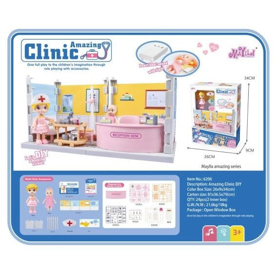 Set cabinet medical cu instrumente, Jucarii pentru copii, Flippy-1