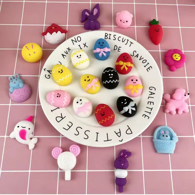 Jucarii Senzoriale Fidget Toy Squishy, Flippy, Anti-Stres, +3 Ani. Model Tematic Paste, Multicolor-2