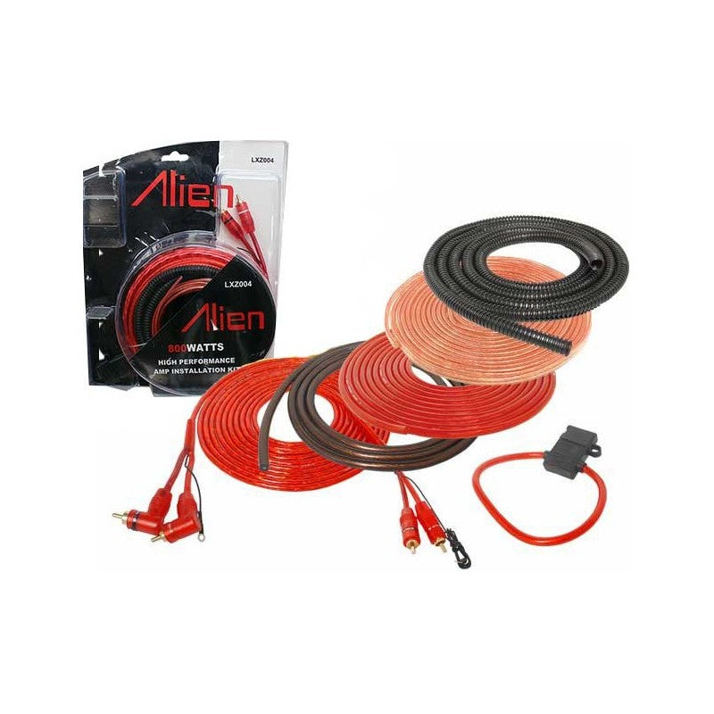 Kit cabluri amplificator ALIEN Essential 800W MAX, AVX-MR004-0