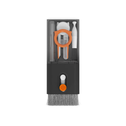 Kit Multifunctional de Curatare Produse Electronice 10in1, Flippy, pentru Laptop, Tastatura, Telefon, Casti, Negru-3