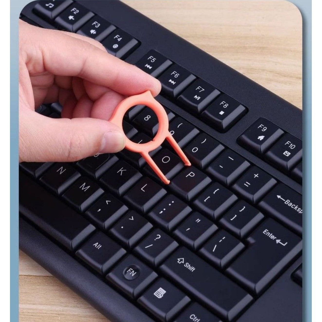 Kit Multifunctional de Curatare Produse Electronice 10in1, Flippy, pentru Laptop, Tastatura, Telefon, Casti, Negru-5