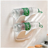 Suport de Perete pentru Capace, Flippy, Design Pliabil, cu Doua Straturi, cu Scurgere, Plastic, 33x28x3 cm, Alb-0