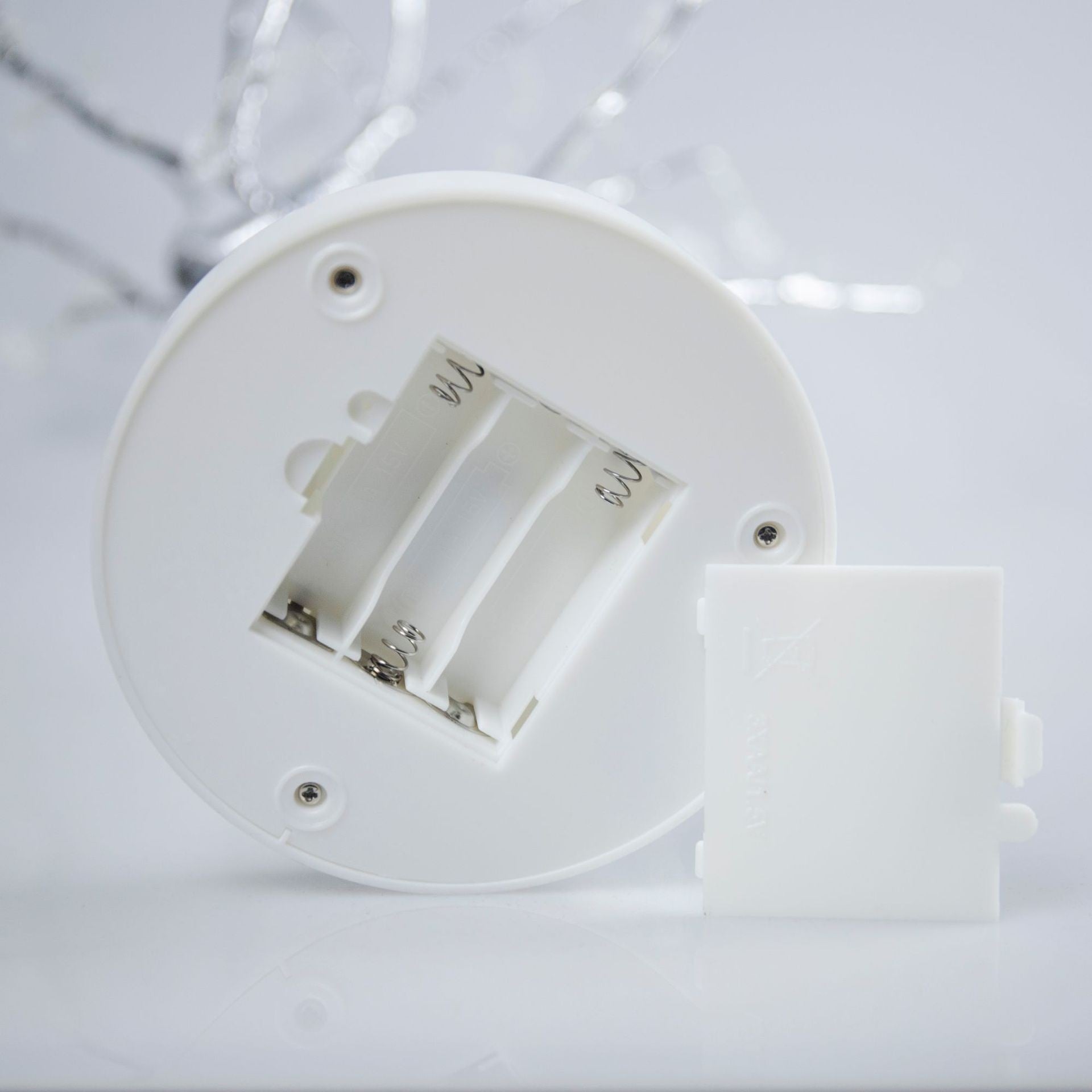 Lampa de veghe LED cu baterii si USB, Flippy, Model Copac din cupru, Multicolor-4