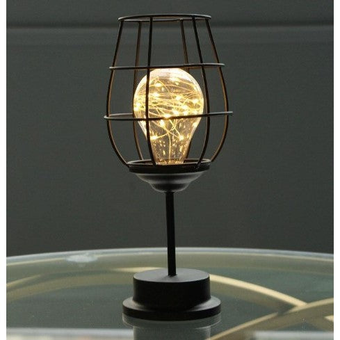 Lampa Decorativa cu Leduri, Flippy, Forma de Pahar, Lumina Alb Calda-0