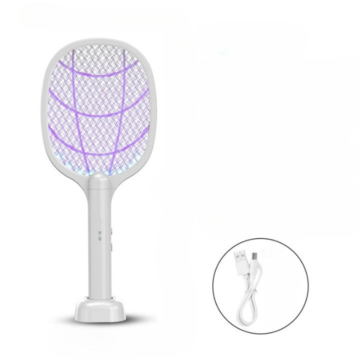 Lampa Electrica Impotriva Tantarilor, Flippy, 43x18x7.5 cm, Cablu USB Inclus, Alb-1