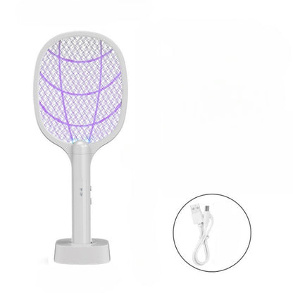 Lampa Electrica Impotriva Tantarilor, Flippy, 43x18x9.2 cm, Cablu USB Inclus, Alb-1
