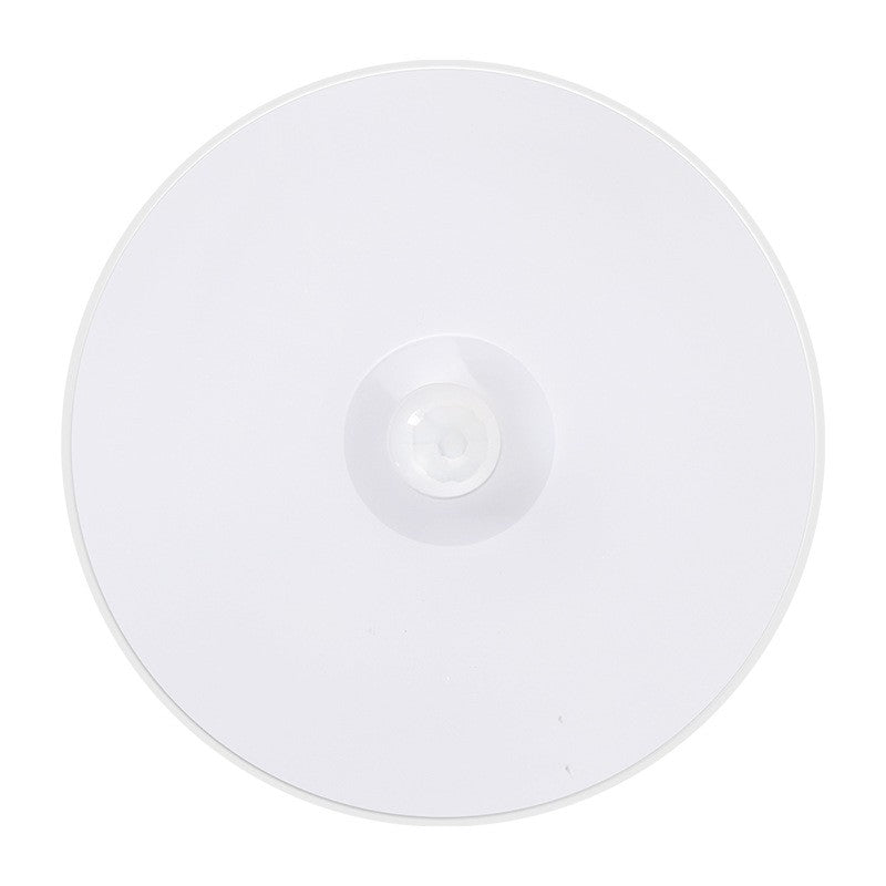 Lampa LED cu senzori de miscare, incarcare USB,3.7V, 400mah, 8.5 x 2 cm, material ABS, portabila, pentru camera bebelusului, dormitor, bucatarie, baie, 2 culori, lumina calda si rece, carcasa alba-0