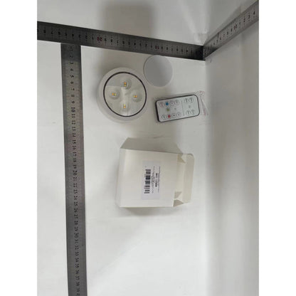 Lampa Led Flippy, Fara Fir, cu Baterii, 3 Culori de Lumina, cu Telecomanda, din Plastic, Alb-9