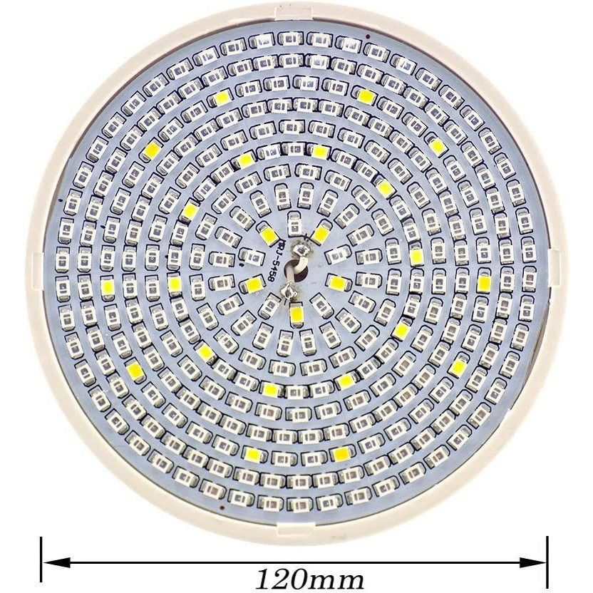 Lampa pentru cresterea plantelor de interior, Flippy, cap dublu, nu emana caldura, 290 leduri, 2 culori , prindere cu clips, 46x11.5x9.2 cm-2