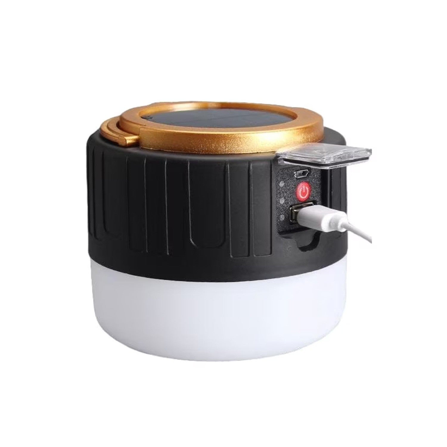Lampa Portabila, Flippy, Incarcare Solara + USB, Afisaj Inteligent al Bateriei, Raza de Actiune 32 mp, 6x9x11 cm, 3 Moduri, Negru-4