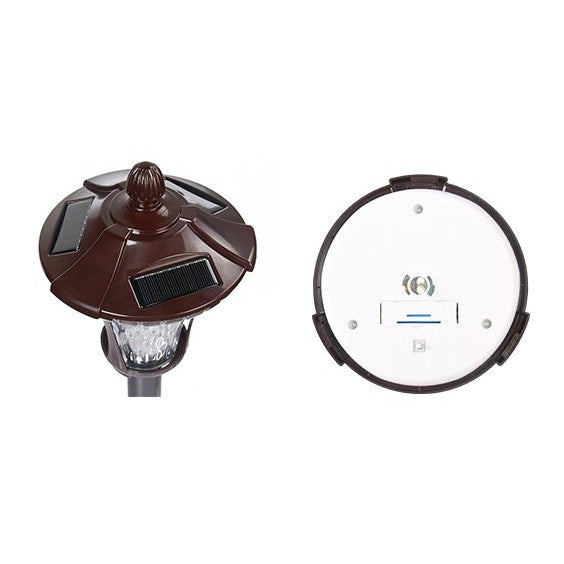 Lampa solara cu prindere de perete, Flippy, Alb cald-4