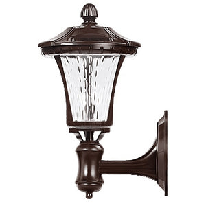 Lampa solara cu prindere de perete, Flippy, Alb cald-0