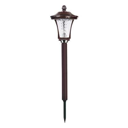 Lampa solara cu prindere in pamant, Flippy, inaltime 65 cm, Alb Rece-1
