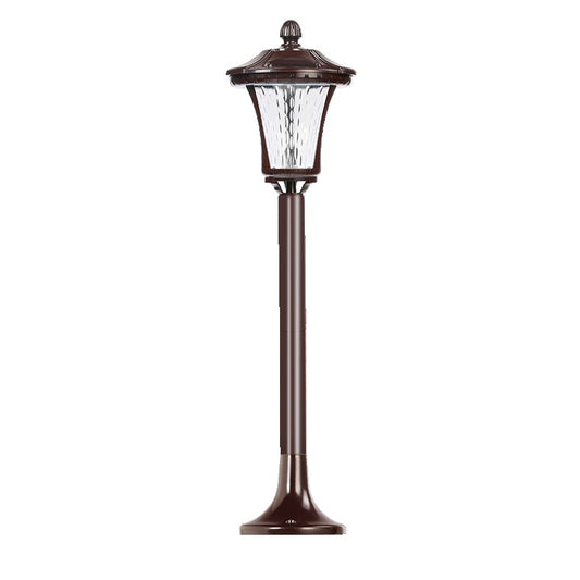Lampa solara cu prindere in pamant, Flippy, inaltime 65 cm, Alb Rece-0