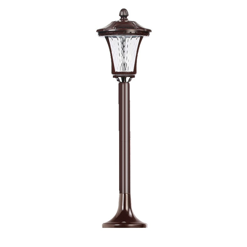 Lampa solara cu prindere in pamant, Flippy, inaltime 65 cm, Alb Rece-0
