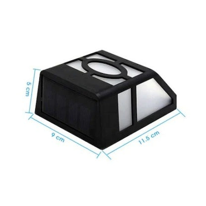 Lampa solara cu senzor Geometric, IP65, Lumina colorata, Flippy-7