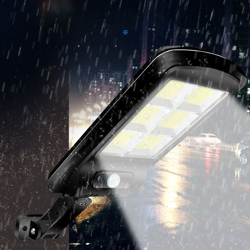 Lampa Solara De Exterior LED Flippy, 36 cm x 11.5 cm, 2880 Lumeni 120 COB LED 24 W - echivalent 192 W bec incadescent, IP65, Senzor de Miscare, Senzor de Lumina, 6 Grile, Alb Rece-6