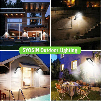 Lampa Solara De Exterior LED Flippy, 36 cm x 11.5 cm, 3072 Lumeni 128 COB LED 25.6 W - echivalent 205 W bec incadescent, IP65, Senzor de Miscare, Senzor de Lumina, 4 Grile, Alb Rece-2