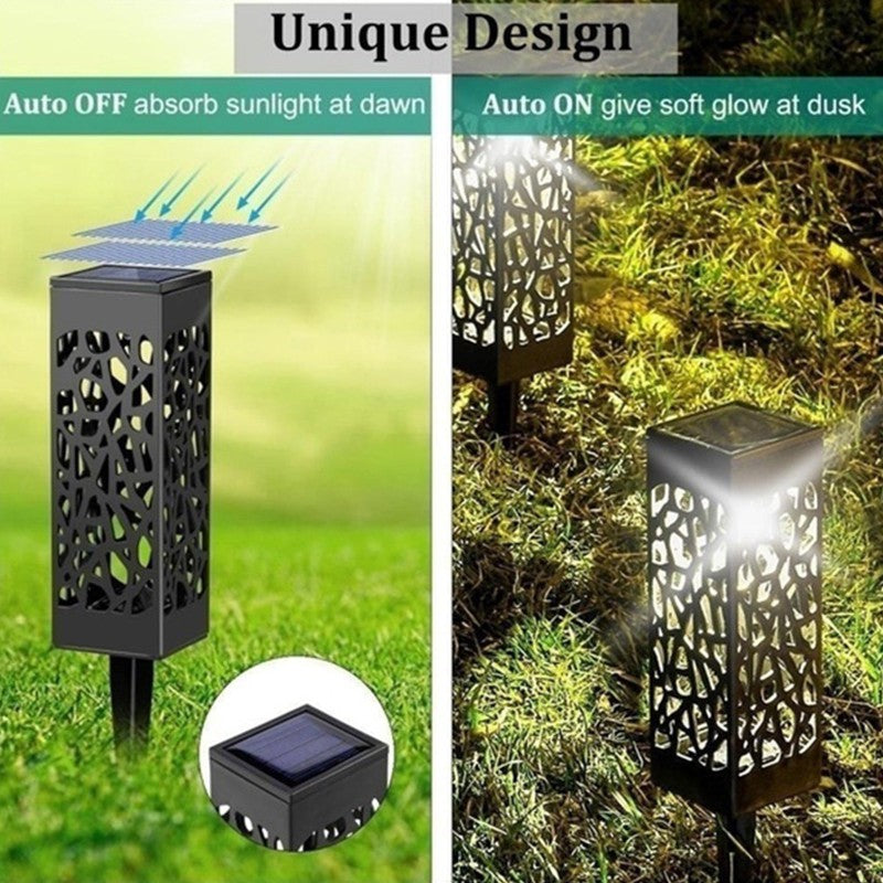 Lampa solara LED Flippy, tip felinar cu acoperis, pentru gradina, inaltime 30.2 cm, putere 0.2W, 1.2V, 600mAh, alb cald-5
