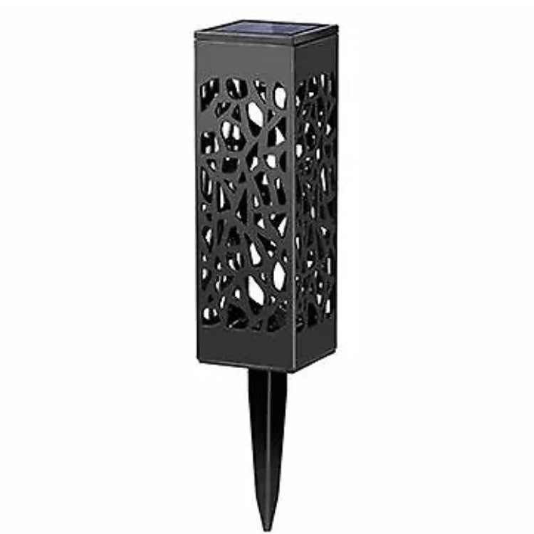 Lampa solara LED Flippy, tip felinar, pentru gradina, inaltime 28.5 cm, putere 0.2W, 1.2V, 600mAh, alb cald-0