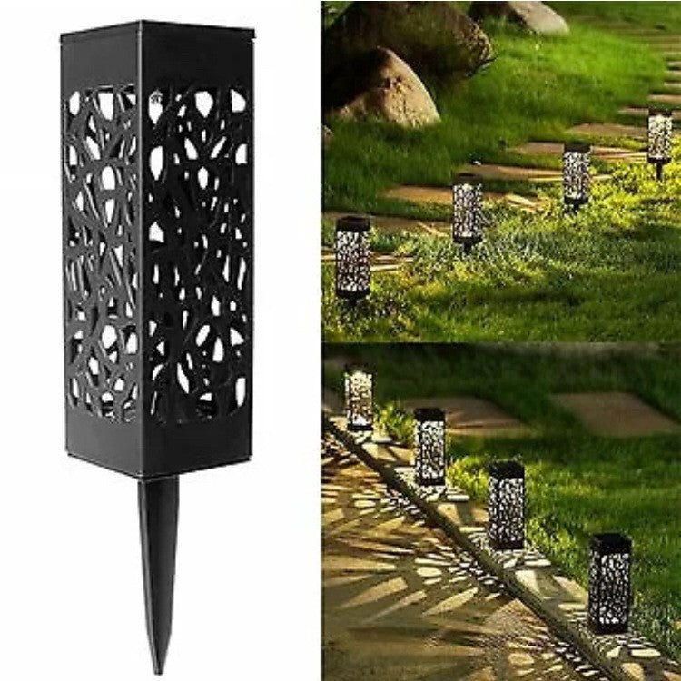 Lampa solara LED Flippy, tip felinar, pentru gradina, inaltime 28.5 cm, putere 0.2W, 1.2V, 600mAh, alb rece-2