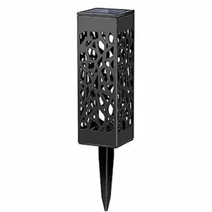 Lampa solara LED Flippy, tip felinar, pentru gradina, inaltime 28.5 cm, putere 0.2W, 1.2V, 600mAh, alb rece-0