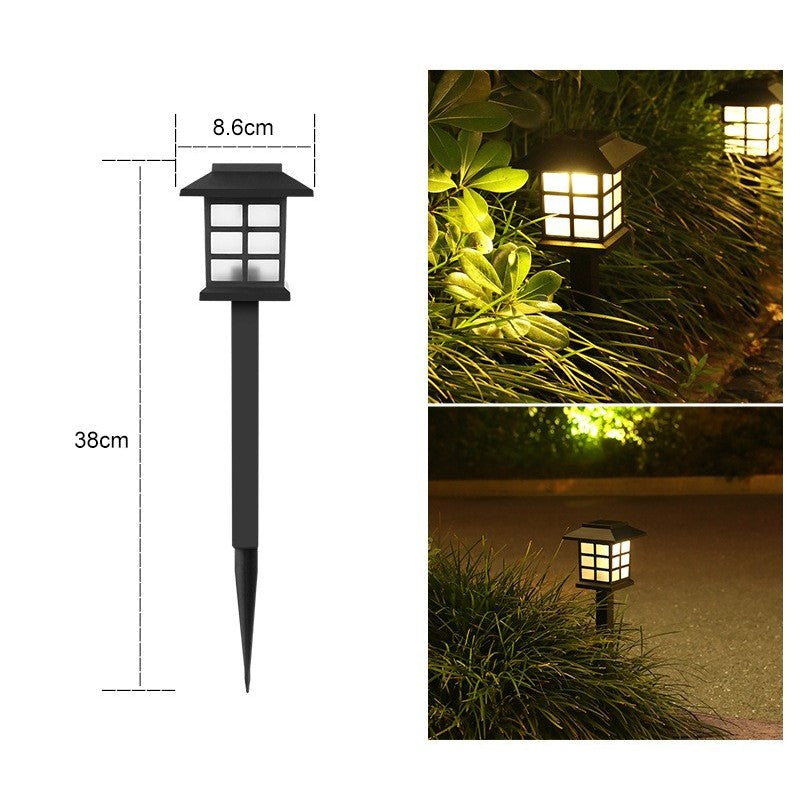 Lampa solara Led pentru gradina, Tip felinar, Flippy, Alb cald-9