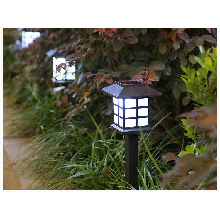 Lampa solara Led pentru gradina, Tip felinar, Flippy, Alb rece-4