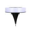 Lampa solara LED, sub forma de cerc, pentru gazon sau gradina, Rezistenta la apa, Flippy, Alb rece-0