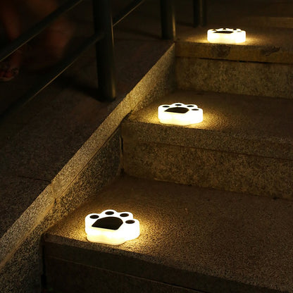 Lampa solara LED, Tip laba de urs, pentru gazon sau gradina, Rezistenta la apa, Flippy, Alb cald-10