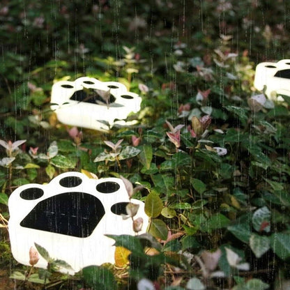 Lampa solara LED, Tip laba de urs, pentru gazon sau gradina, Rezistenta la apa, Flippy, Alb rece-3