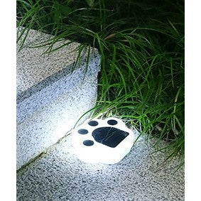 Lampa solara LED, Tip laba de urs, pentru gazon sau gradina, Rezistenta la apa, Flippy, Alb rece-8