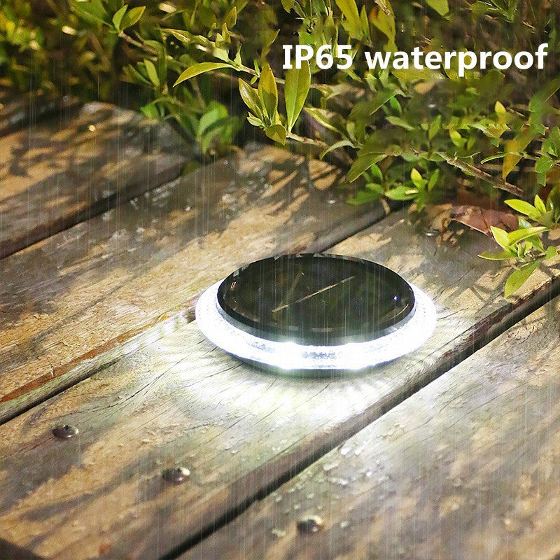 Lampa solara LED tip spot pentru gradina Flippy, 8 LED-uri, material ABS si Policarbonat, baterie 1.2V, 600mah, 12 x 13.5 cm, alb rece-4