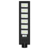 Lampa solara stradala Flippy, cu telecomanda, senzor de miscare si lumina, suport prindere, 288 LED-uri, IP65, ABS, 15AH, 300W, temperatura culoare 6500K, 79x18.8x5 cm, autonomie 10-12 ore, negru-0