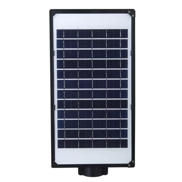 Lampa solara stradala Flippy, cu suport de prindere si telecomanda, senzor de miscare si lumina, 96 LED-uri, IP65, ABS, 5AH, 100W, temperatura culoare 6500K, 37.8x18.8x5 cm, autonomie 10-12 ore, negru-2